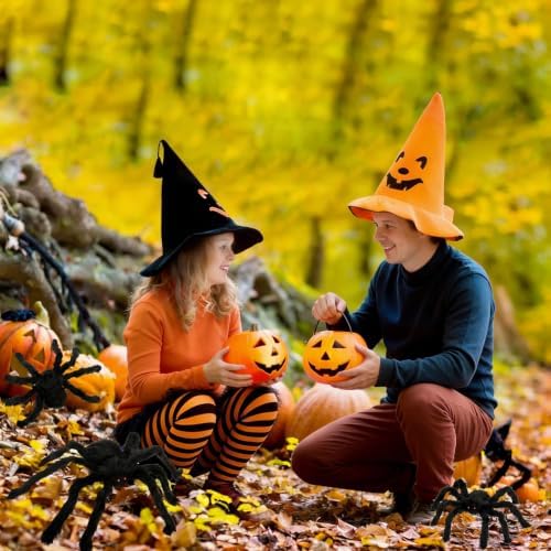 Colovis 6 Pcs Large Scary Halloween Spider Decorations for Outdoor, Yard