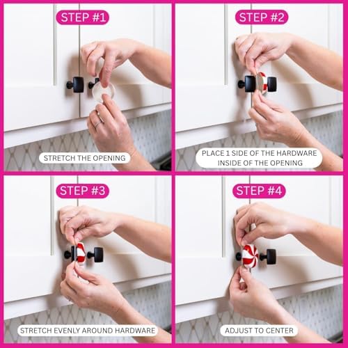 Knobēz 12pk Jack o Lantern Decorative Knob Covers for Halloween Decor
