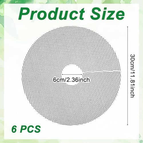 6 Pcs Plant Pot Cover, Plant Protector from Cats Cuttable