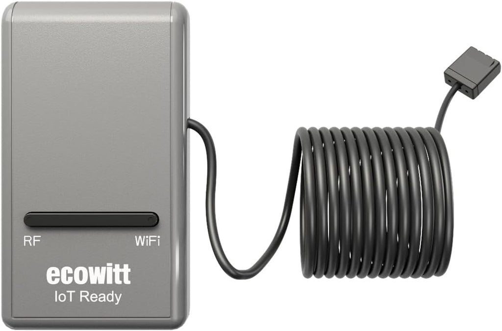 ECOWITT Soil Moisture Tester Kit, Includes GW1200 IoT Gateway and WH51L Soil Moisture Sensor with 1m/3.28ft Long Wire