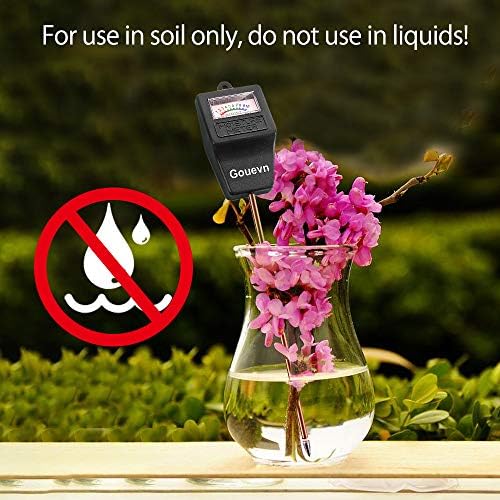 Gouevn Soil Moisture Meter for Plants, Plant Water Meter Indoor Outdoor