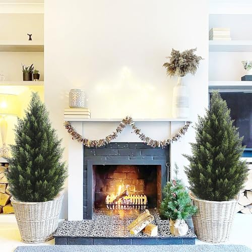 3FT Artificial Topiary Tree, 2 Pack