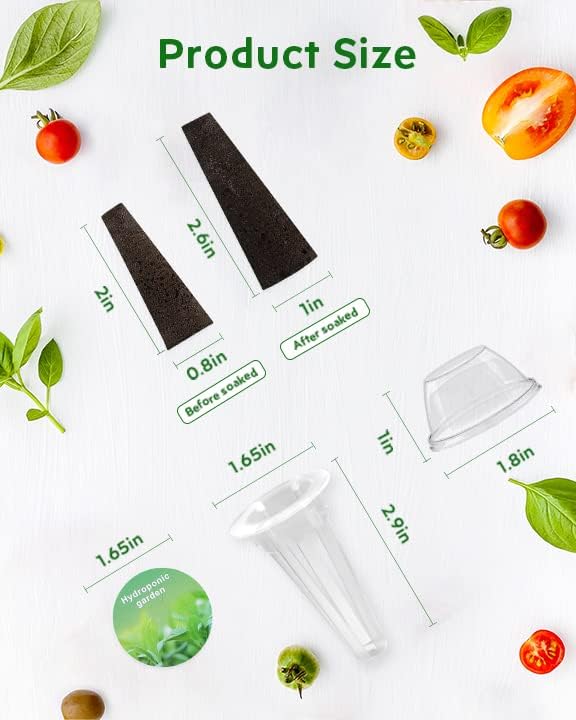 GARDENCUBE 160pcs Hydroponics Pods Kit Compatible with AeroGarden