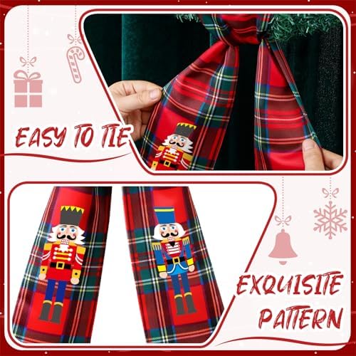 Wreath Sash for Front Door Christmas Embroidery Monogram