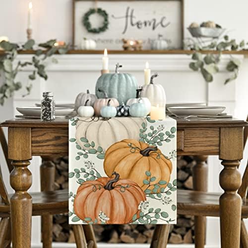 Artoid Mode 210 GSM Fall Table Runner Home Party Decor 13x108 Inch