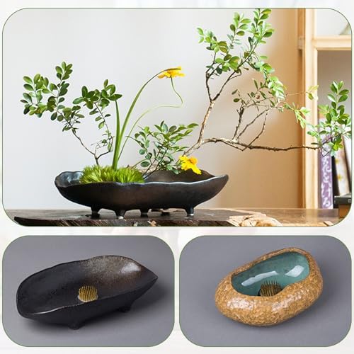 8Pcs Flower Frog for Arrangements Kenzan Ikebana Stem Holder