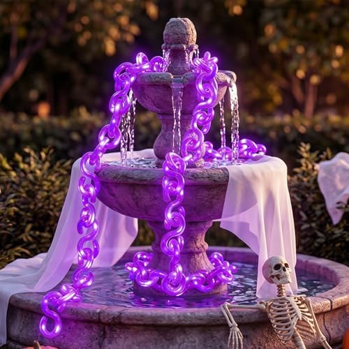 16.4 ft Halloween Chain Lights, Outdoor Halloween Lights