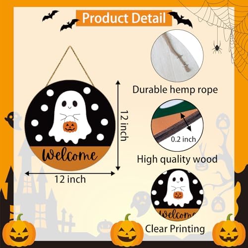 Halloween Decorations Indoor Halloween Wreaths for Front Door Decorations