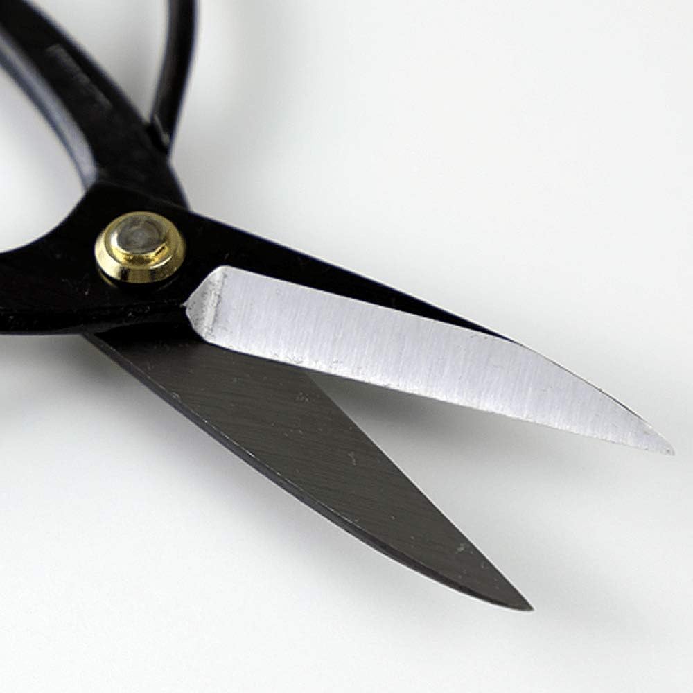 Wazakura 4PCS Bonsai Essential Tool Kit MADE IN JAPAN, Japanese Bonsai Scissors 7inch(180mm) + Concave Branch Cutter