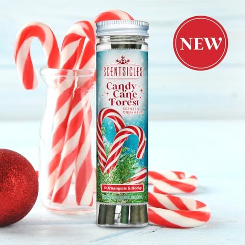Scentsicles Candy Cane Forest Scented Christmas Ornaments