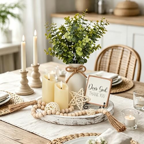 Rustic Modern Farmhouse Decor Set of 7 for Your Living Room