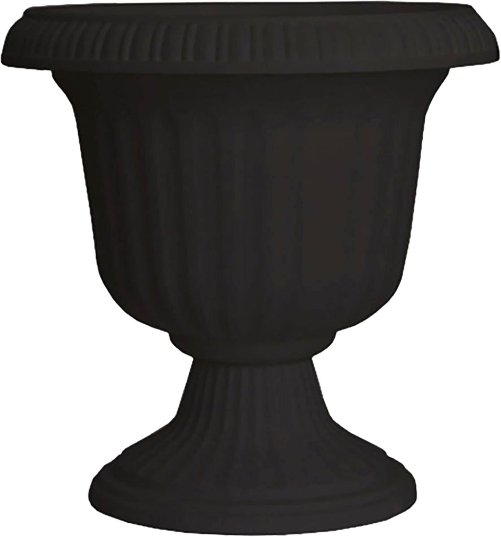 Southern Patio Large 14 Inch Outdoor Garden Lightweight Utopian Urn Planter with UV-Coated Finish for Entryways