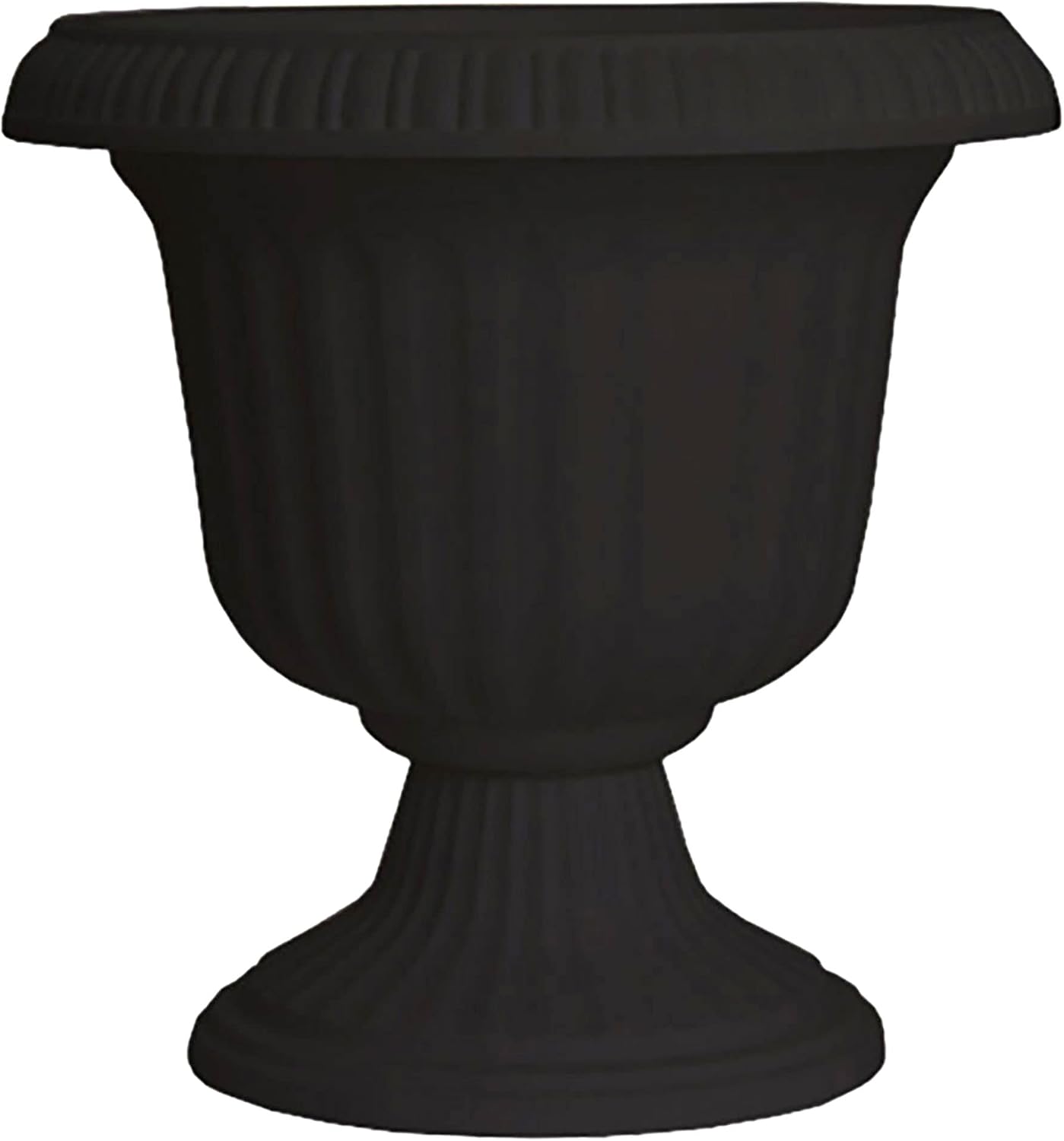 Southern Patio Large 14 Inch Outdoor Garden Lightweight Utopian Urn Planter with UV-Coated Finish for Entryways