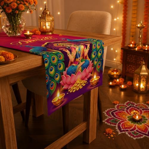 Diwali Decorations - Happy Diwali Table Runner