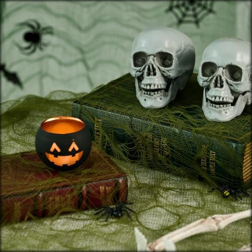 600 x 80 in Halloween Creepy Cloth for Yard and Outdoor Decorations, Green