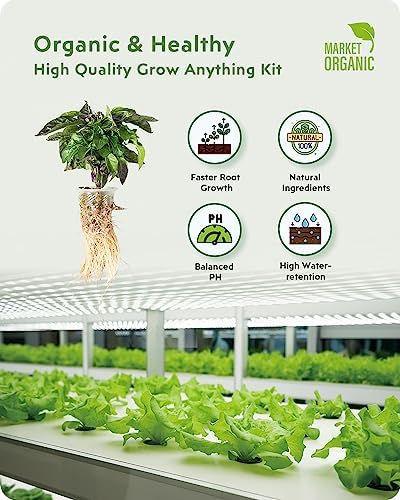 URUQ 140pcs Hydroponic Pods Kit Compatible with AeroGarden & Most Brands