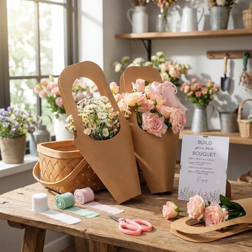 Tinlade 35 Pcs Flower Bar Kit for Wedding Bridal Shower