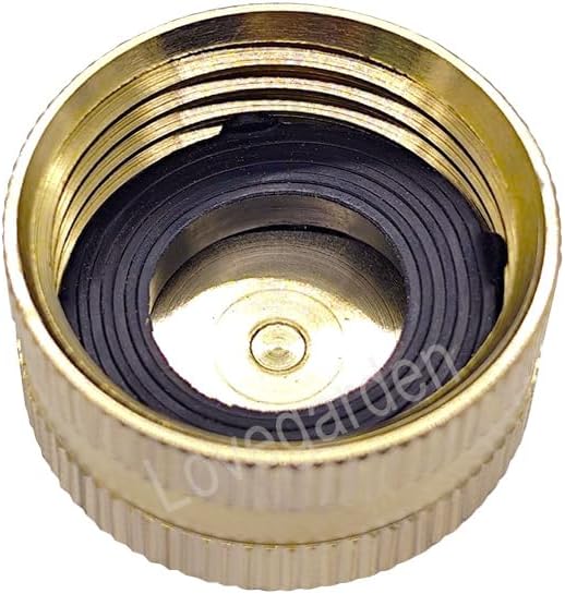 Lovegarden 4PCS Garden Hose End Cap with Washers 3/4 Female