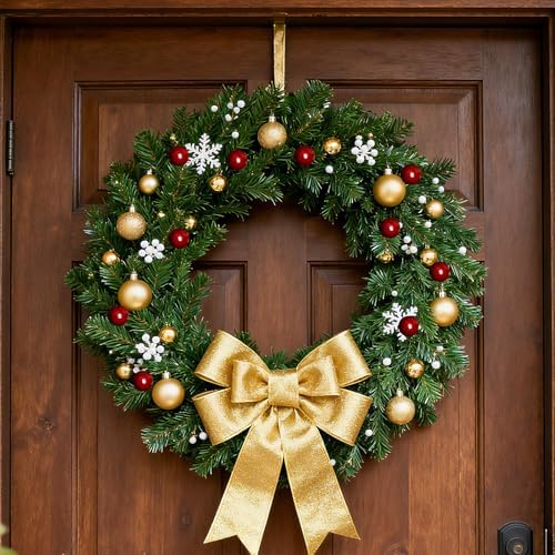 Lystaii 200pcs Artificial Holly Berries Mini 10 mm Christmas Fake Berries with Wire Stems Artificial Berry Fake Berry Stems Picks for Christmas Tree Decorations Wreath Wedding Party Decor (Wine Red)