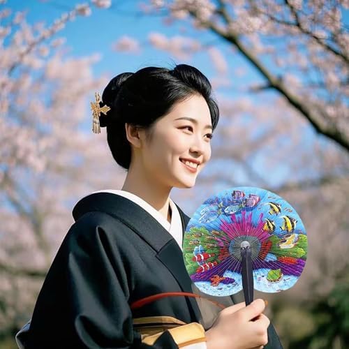 20 Pcs Paper Fans
