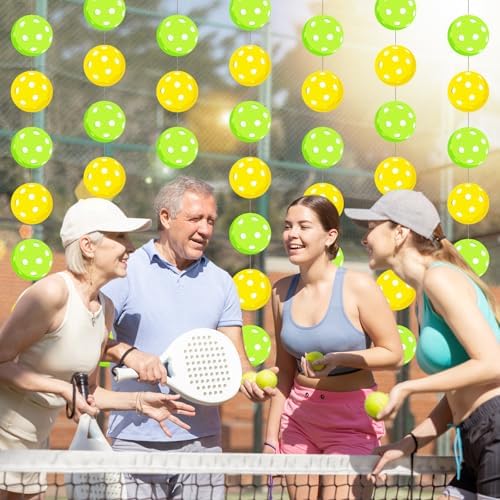Xinnun 8 Pcs Dinkball Party Decorations Funny Paddle Sport Garland