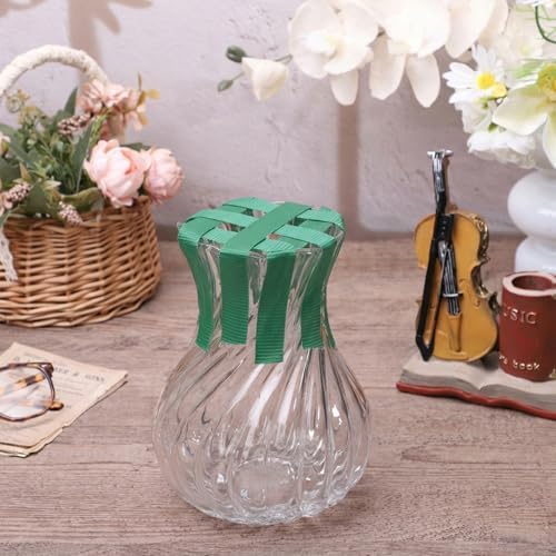 2Rolls Green Floral Tape 3/4IN×33Yd Waterproof Florist Tape for Flower