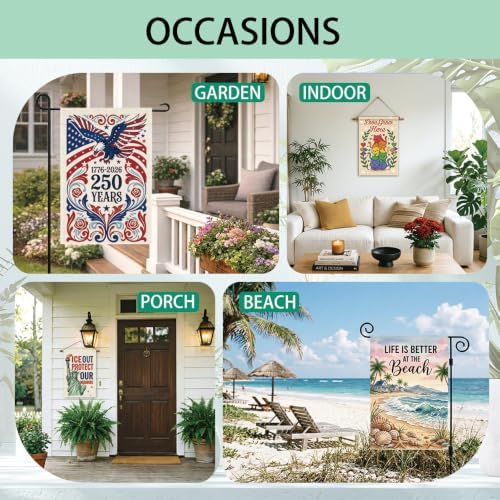 Funny Oops I Got Another Plant Double Sided Garden Flags for Outside