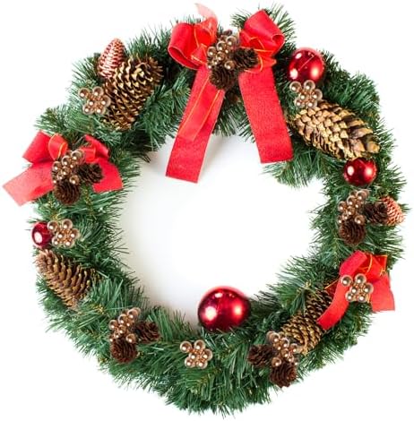Lystaii 200pcs Artificial Holly Berries Mini 10 mm Christmas Fake Berries with Wire Stems Artificial Berry Fake Berry Stems Picks for Christmas Tree Decorations Wreath Party (Gold and Green Stems)