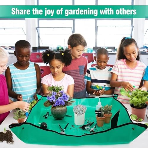 ANPHSIN 20pcs Small Gardening Tools Gifts for Women Beginners, Green
