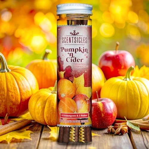 Scentsicles Pumpkin n Cider Scented Christmas Ornaments