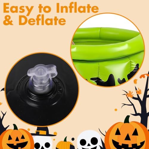 KIMOBER Inflatable Beverage Cooler, Leak-Proof Insulated Blow Up Ice Bucket for Themed Parties, Halloween, Pool, Beach and Outdoor Gatherings