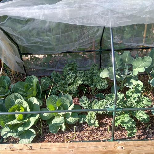 Durable Garden Fine Mesh Netting, 10x33ft Insect Netting for Plant