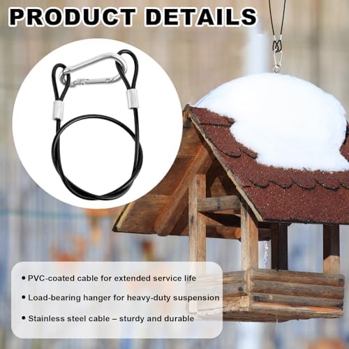4pcs Hanging Chain Cable with Climbing Hooks