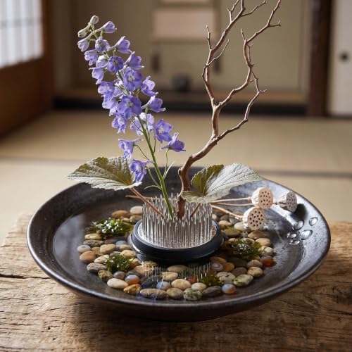 3 Pcs Floral Frogs for Ikebana, Stainless Round Floral Kenzan for Vase