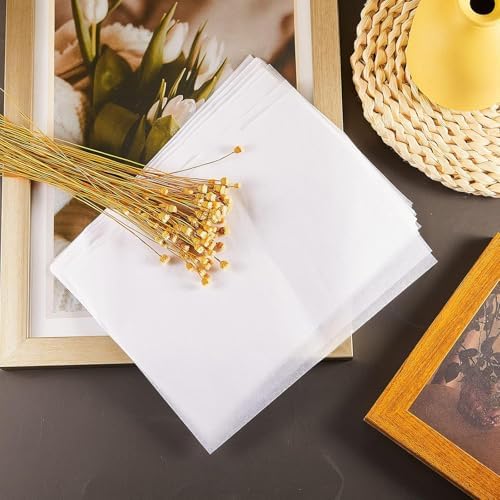 Marspark 50 Pieces Flower Press Paper A5 Blotter Sheets, 8 x 6 Inch