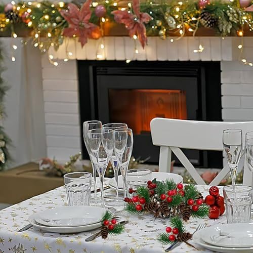 30PCS Artificial Pine Picks Christmas Simulation Pine Needle