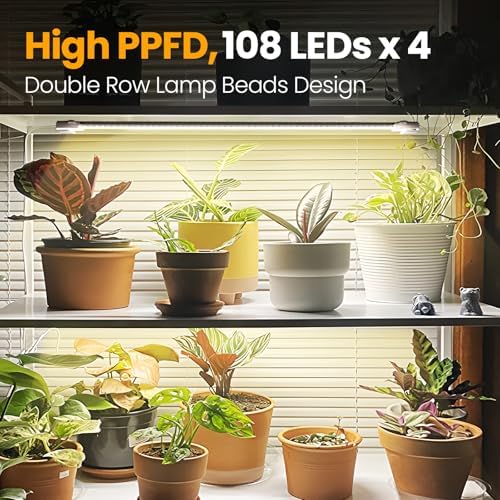 Full Spectrum Grow Strip Lights for Indoor Plants Greenhouse Growing
