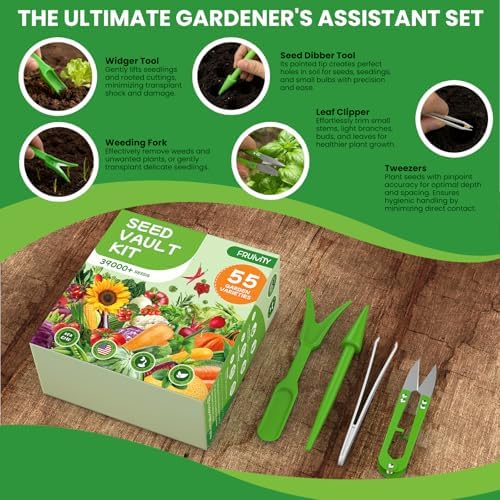 Vegetable Seeds Variety Pack (Vegetable Seeds)