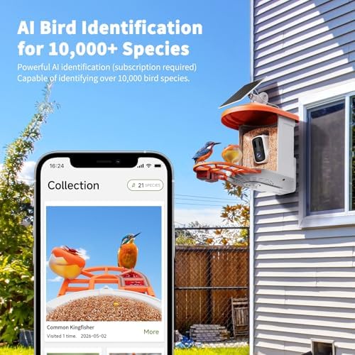 HARYMOR Bird Feeder with Camera