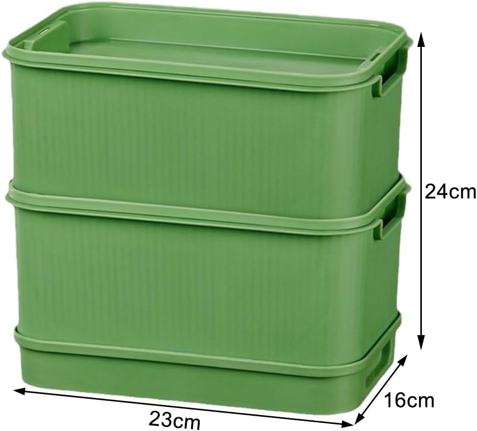 Seed Sprouter Kit, 2 Tier Seed Sprouting Tray, Hydroponic Propagator Mini Plant Grow Trays, Soil Free Germination Tray