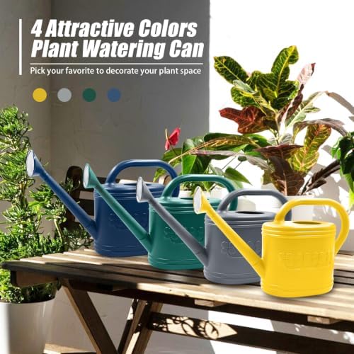 1 Gallon Watering Can, Plant Watering Can for Indoor & Outdoor