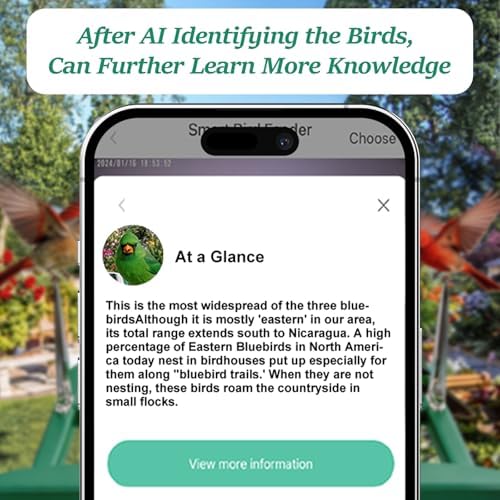 Bird Feeder with Camera,WiFi Smart Bird House with Cam Solar Powered