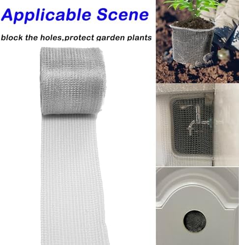 Flexible Wire Mesh for Mice,Rodent Barrier,Weep Hole Mesh,5"*36FT