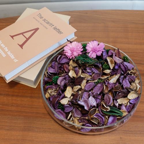 Purple Potpourri Bags,Lavender Scented Decorative Bowl Filler,8.4 oz