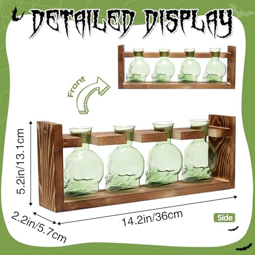 Plant Propagation Stations Halloween Skull Plant Terrarium Kit