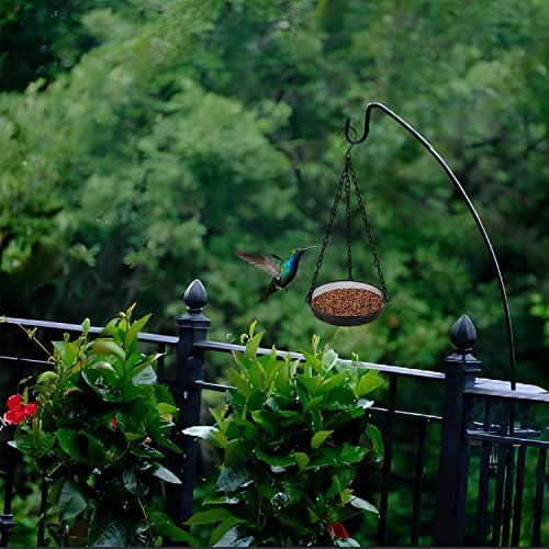 Bird Feeder, Hanging Platform Bird Feeder, Mesh Tray