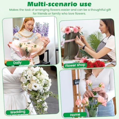 3 Pcs Rose Thorn Stripper Tool, Professional Thorn & Leaf Remover, Florist-Grade Thorns Remover for Roses with Safety Guard for Bouquets and Pruning, New Upgraded Design for Home and Florist Use