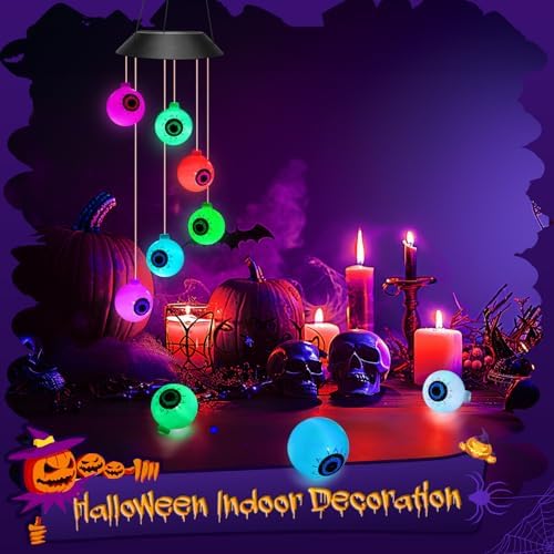 Winzwon Halloween Decorations Outside Solar Outdoor Lights