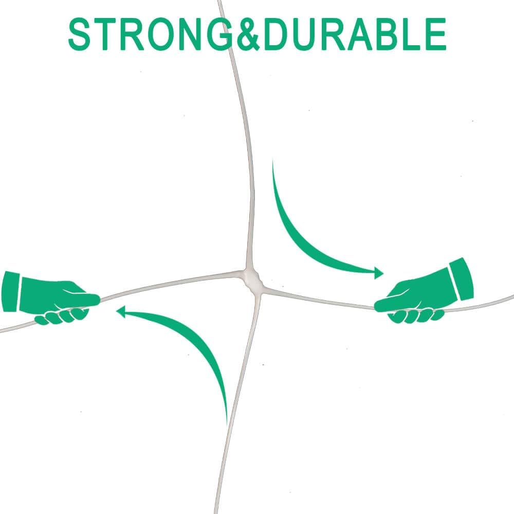 Heavy Duty Trellis Netting Roll - 67''x328' Plastic Plant Trellis Net for Climbing Plants