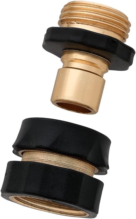 5-Pack Orbit Brass Hose Quick Connect Set